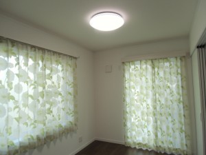 埼玉県川越市　Ｙ様邸　<br>カーテンボックス、カーテン