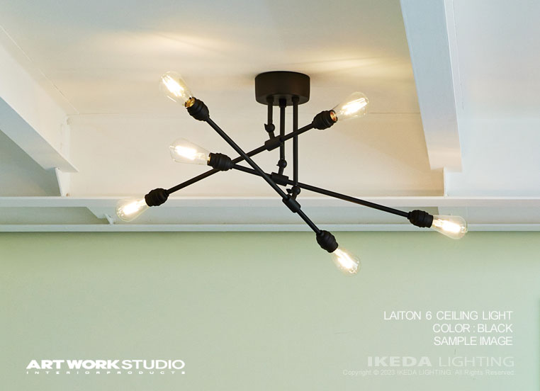 Laiton 6-ceiling lightå쥤ȥ6󥰥饤ȡAW-0460åȥΥ᡼