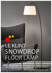 LE KLINT｜レクリント｜SNOWDROP｜スノードロップ｜フロアランプ｜照明〔白熱球・LED照明〕