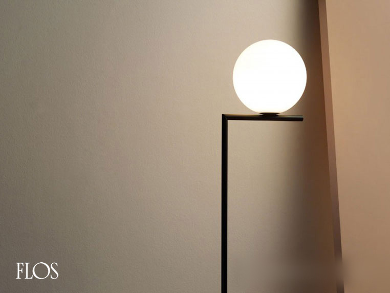 IC LIGHTS F2 IC ライツ F2ブラックフロアランプ | FLOS フロス LED照明、照明器具の通販ならイケダ照明 online store