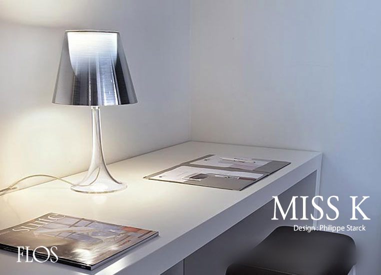 MISS K ミスK（クリア）テーブルライト ｜ FLOS フロス - LED照明 