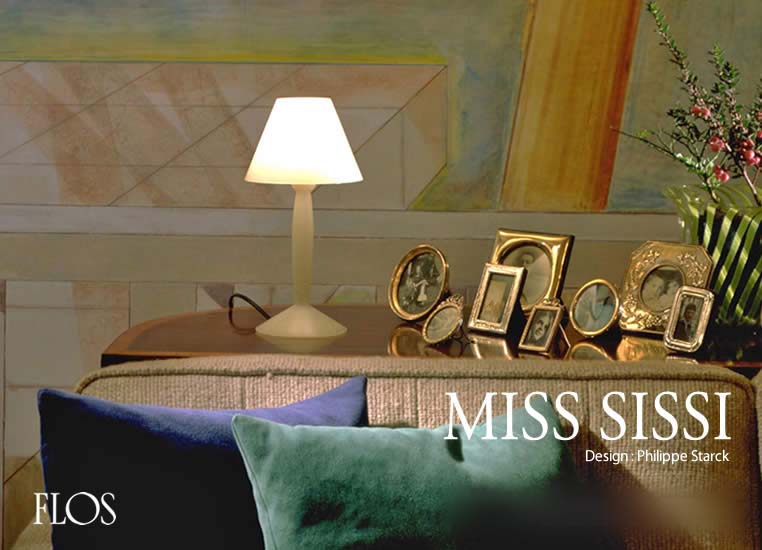 MISS SISSI ミスシシィ（ホワイト）テーブルライト ｜ FLOS フロス 