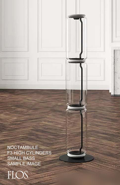  NOCTAMBULE フロアライト F1 HIGH CYLINDER  CONE SMALL BASE   FLOS(フロス)