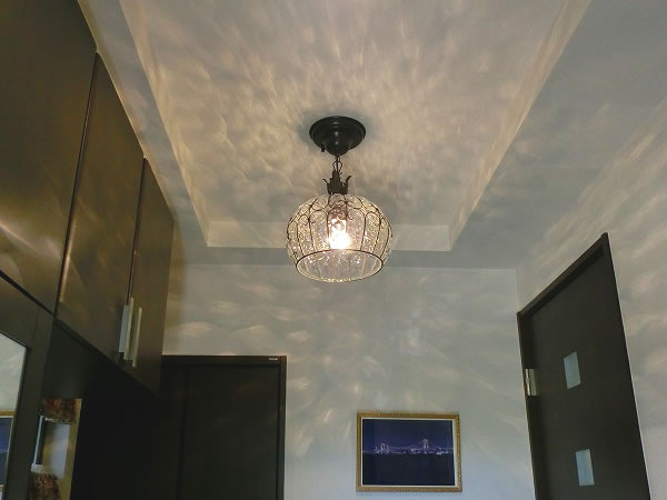 イタリア製シーリング〔白熱球・LED照明〕の照明イメージ