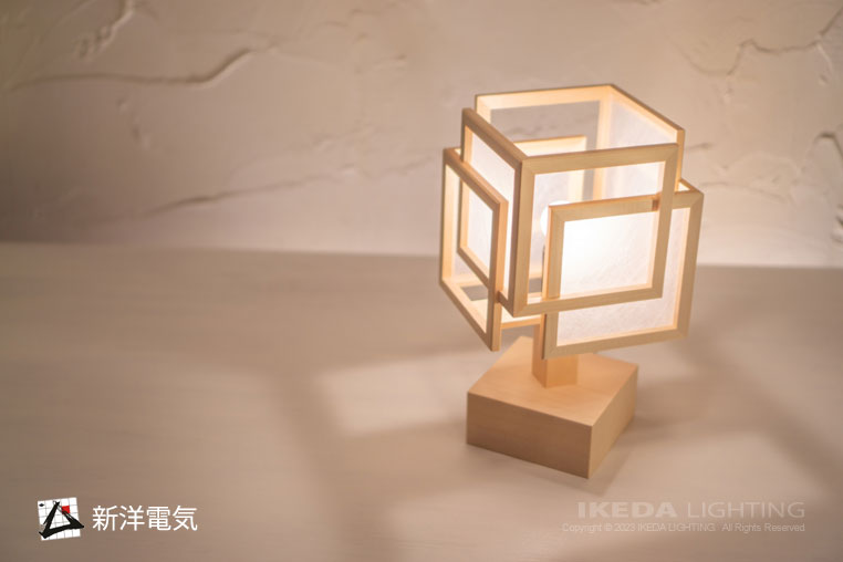 旬 shun（S）（白 × 銀鼠）行灯 イケダ照明 online store